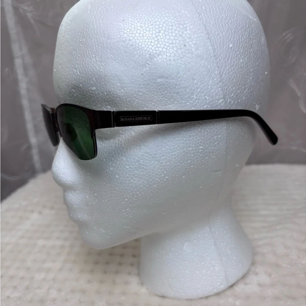 Banana Republic Bronze Half-Rim Sunglasses